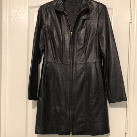 Gorgeous Genuine Lamb Leather Coat